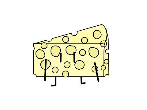 swiss the cheese waving