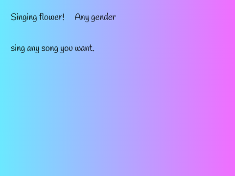 Auditioning for singing flower! The fairy kingdom auditions!
