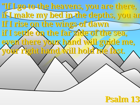 Psalm 139 Art and prayer