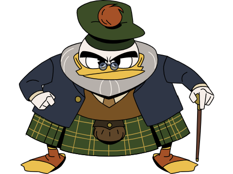 Flintheart Glomgold vector trace