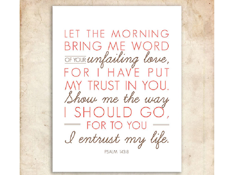 Psalms 143:8