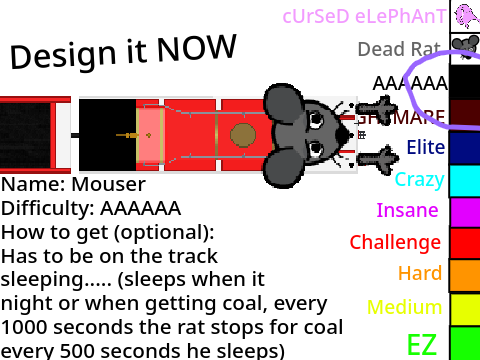 Design a rat for Find The Rats! remix remix