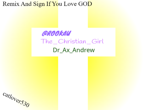 Remix if you belive in Good!
