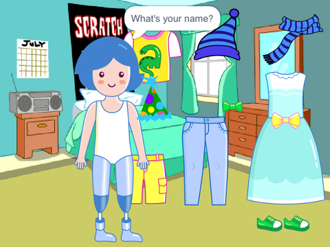 Dress for party game