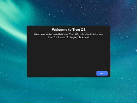 Tron OS 0.3 [earlypreview-5]
