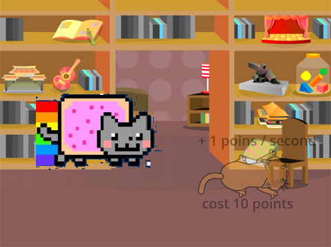 cat clicker game