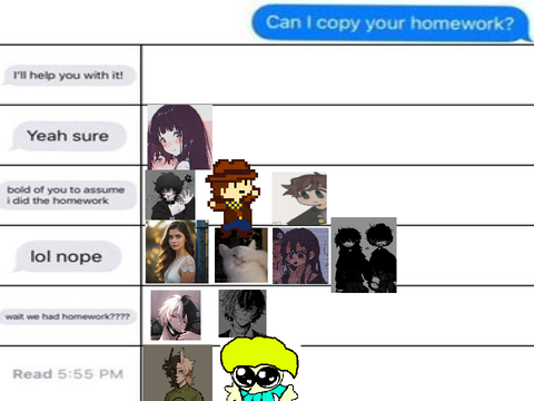 Which person are you? lol  remix remix remix