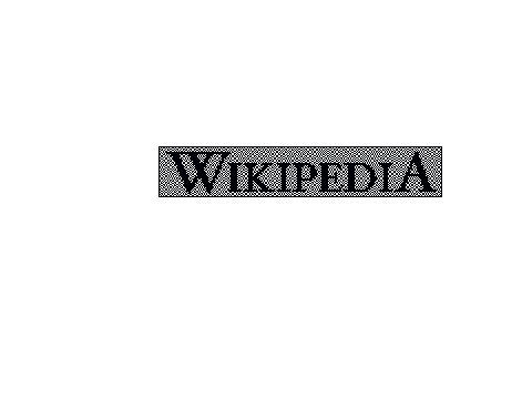 Hidden text: Wikipedia