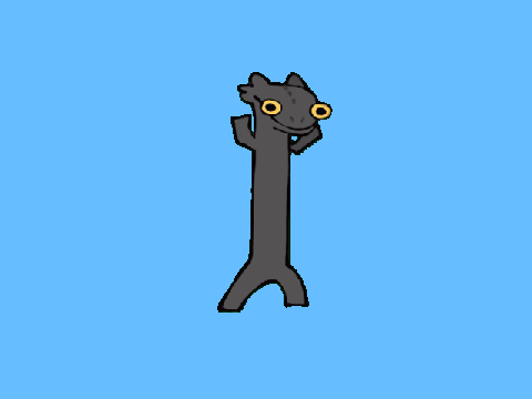 Dancing toothless