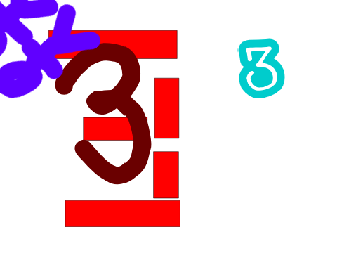 3 contest - The three moving people