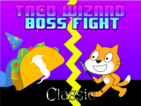 Taco wizard boss fight classic