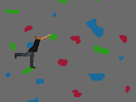 Rock climbing