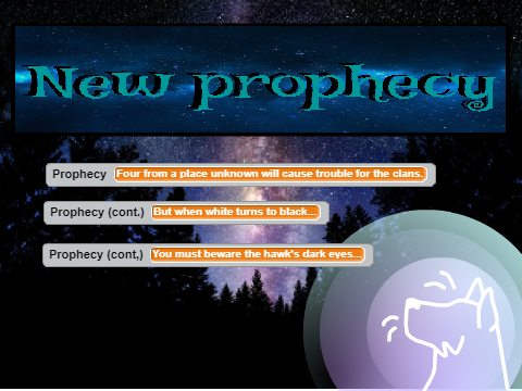 Prophecy Generator