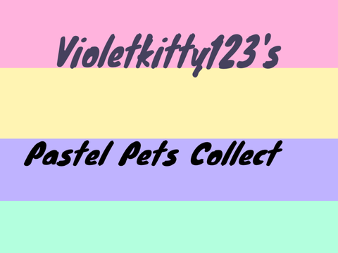  Pastel Pets Collect