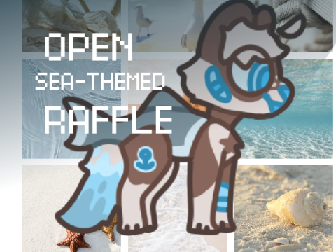 (closed) sea-themed raffle