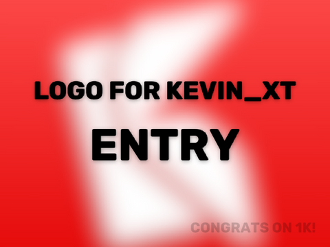 Logo for Kevin_XT | Contest entry |