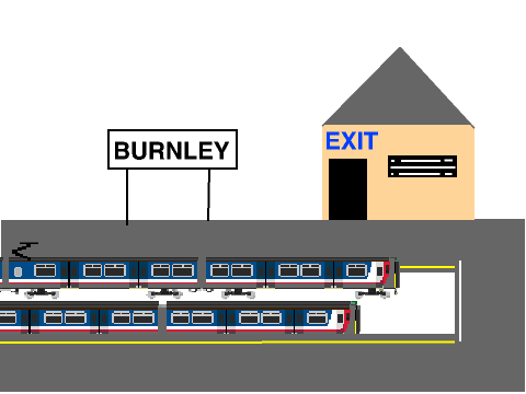 Trainspotting - Burnley (fictional station) 1996