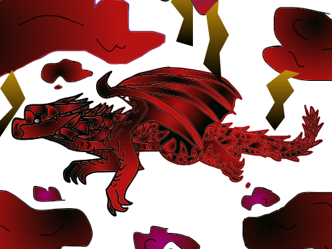 OPEN Contest!  remix "My Dragon Artwork!" by, -Orange-Juice-V
