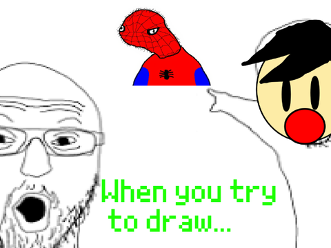 When you try to draw...