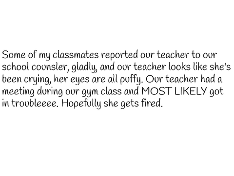 Teacher Problemzzzz :^