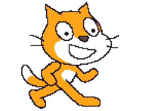 Scratch gets a cramp!