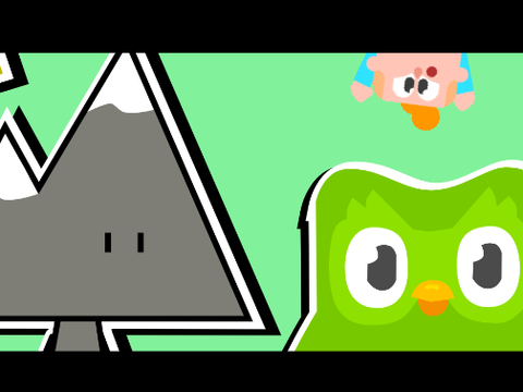 Stuck In Duolingo... l #animations #art #stories #music #trending #all l