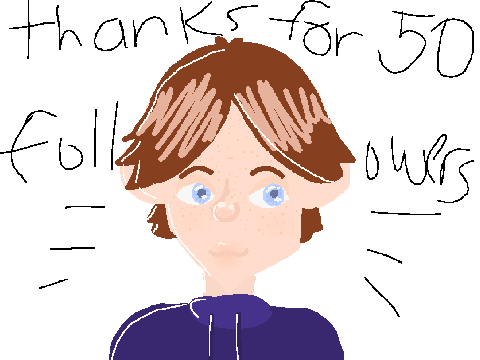 thanks for 50 followers!