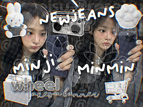 ˚୨୧⋆｡˚ ⋆ wheel makes a banner !?