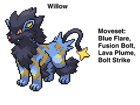 Willow and her moveset