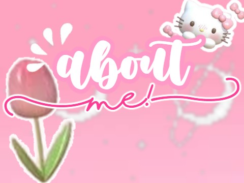 ⭐ free thumbnail for an about me project!