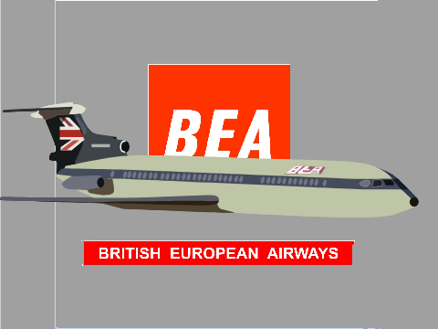 BEA | Hawker Sidelley Trident