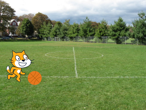 SCRATCH CAT KICKS A BALL __ ANIMATION #animations