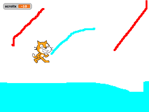simple scrolling demo
