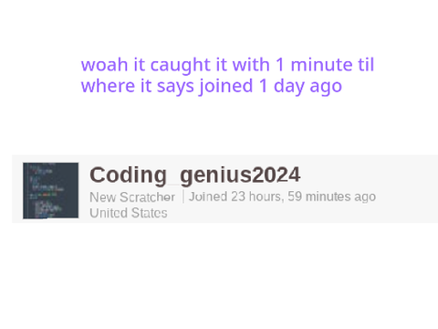 When i came on scratch this morning