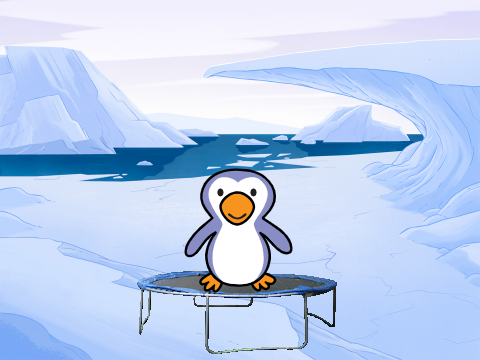 Jumping Penguin