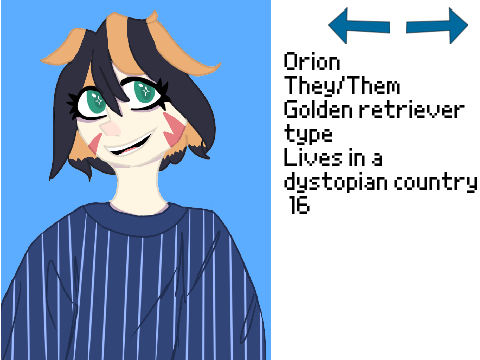 Character sheet