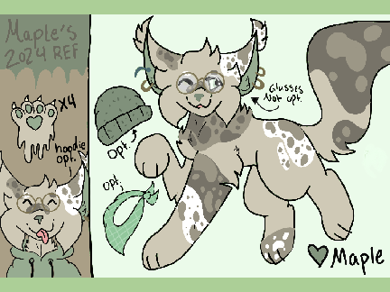 Maple's official ref! <3