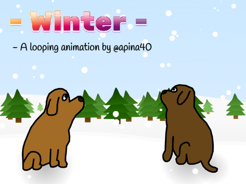 Winter - Animation for Winter Olympics