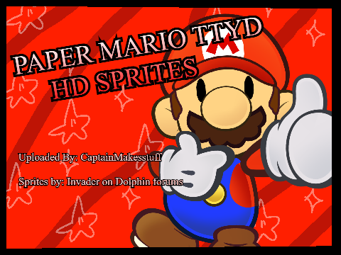 Paper Mario TTYD (HD Sprite pack)