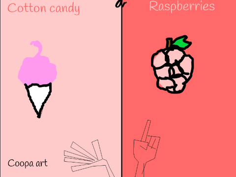 Cotton Candy or Raspberries