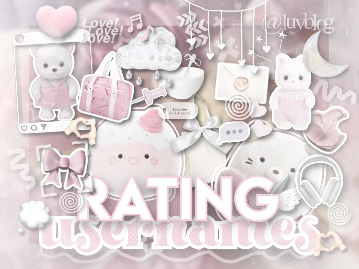 ♡⃕    rating users . ᶻz