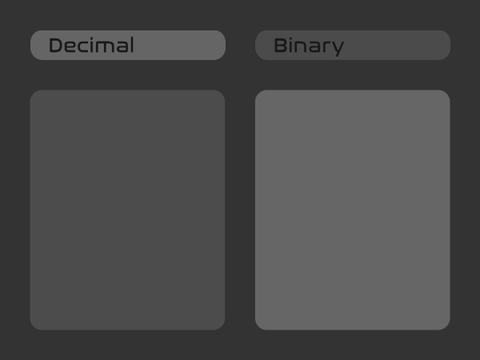 Binary/Octal/Hexadecimal Converter