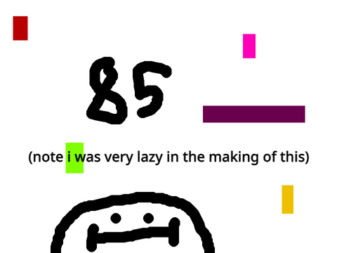 85!!!1!!!1!!!!!11!1!1!
