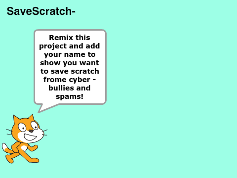 Remix to help Save Scratch!