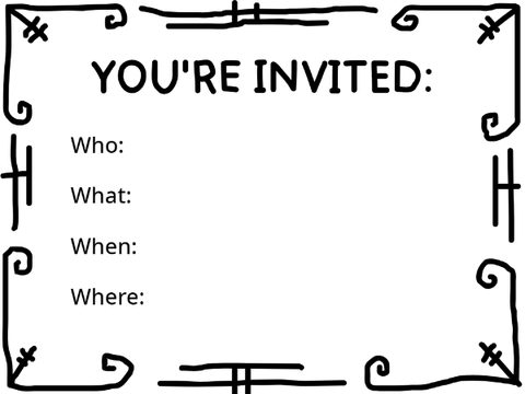 Birthday Card Template
