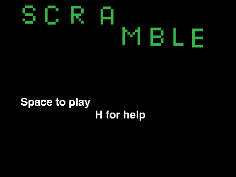 Scramble(Test Menu)