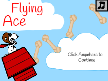 Flying Ace! A Snoopy Chase Game