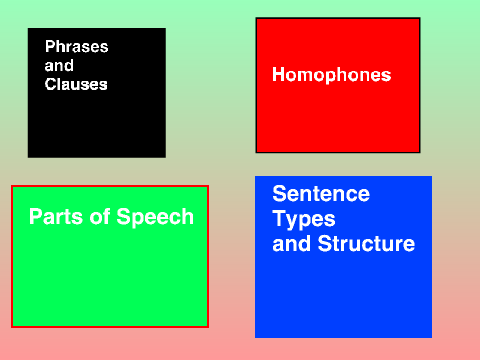 Grammer Games!