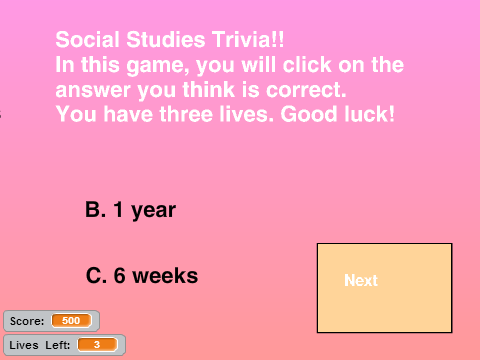 Scratch Trivia Game remix