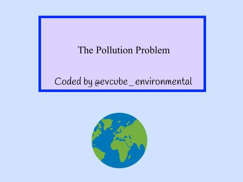 The Pollution Problem